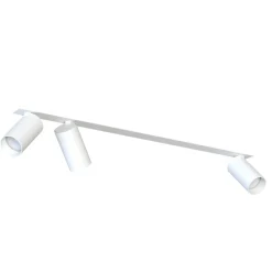 Sklep Kaja Biała lampa podtynkowa, z trzema reflektorami 7830 | Kaja Oświetlenie* Oprawy Podtynkowe