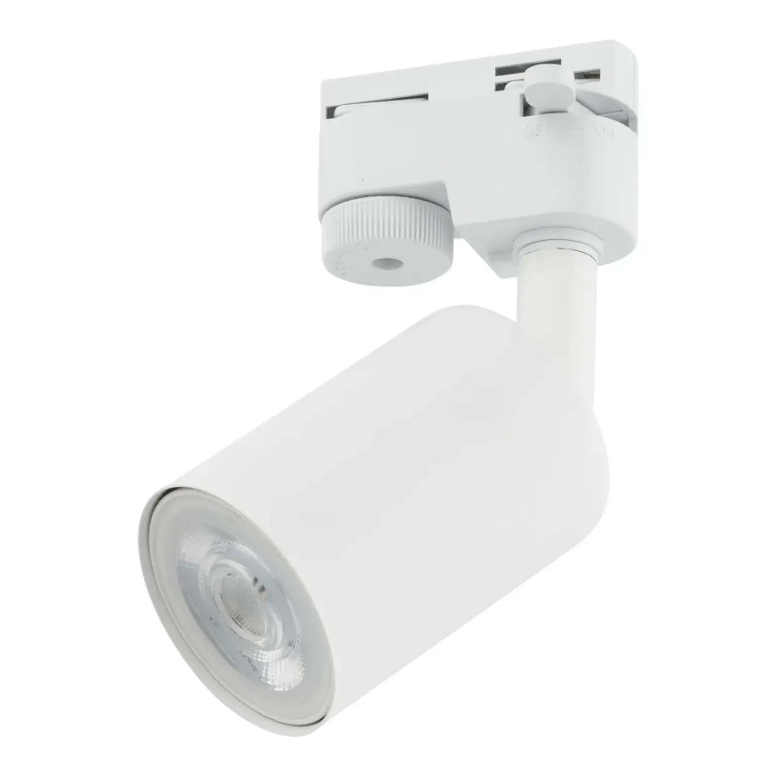 Sklep Kaja Biała lampa reflektor do listwy 1-fazowej TK 5686 TRACER | Kaja* Szynoprzewody Natynkowe