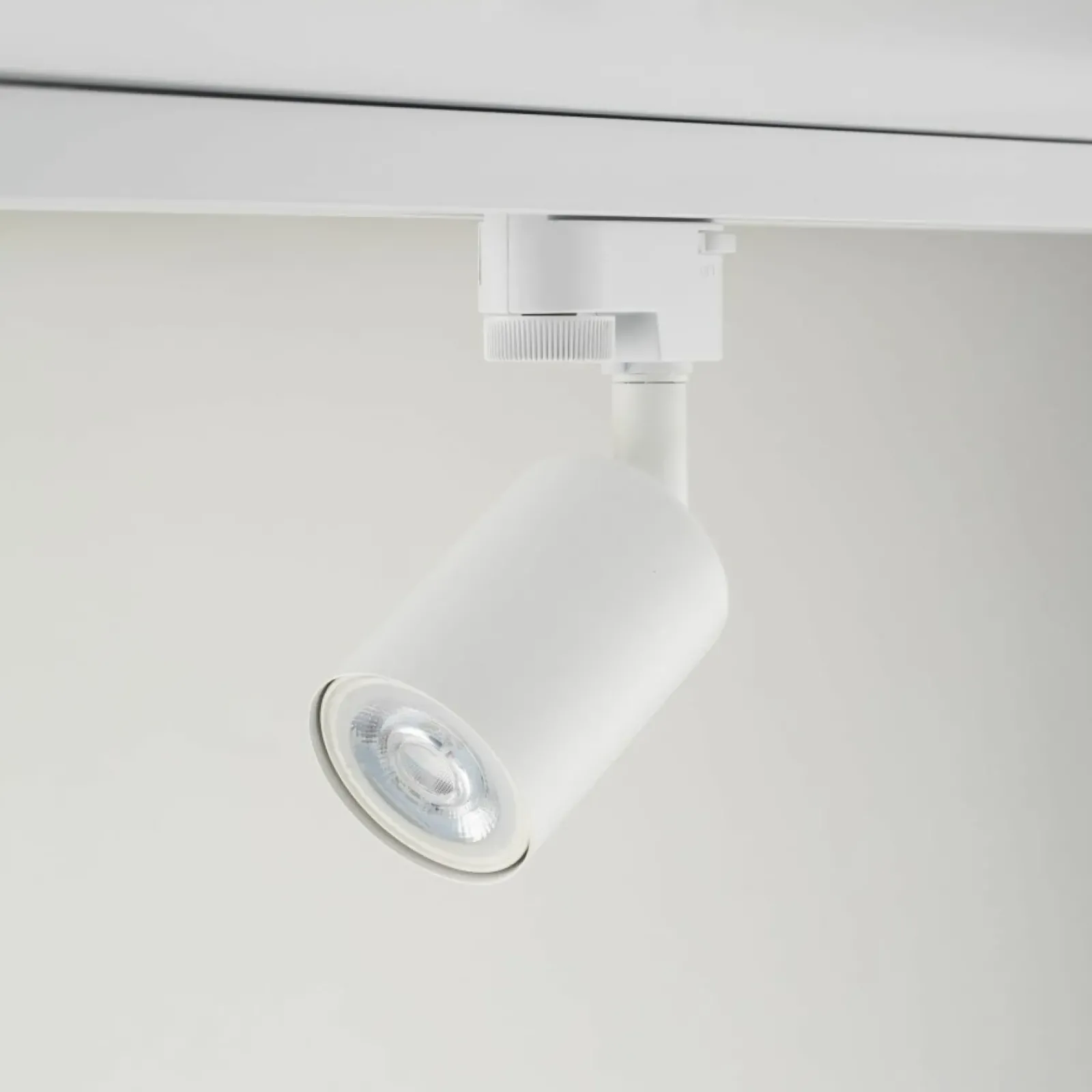 Sklep Kaja Biała lampa reflektor do listwy 1-fazowej TK 5686 TRACER | Kaja* Szynoprzewody Natynkowe