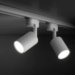 Sklep Kaja Biała lampa reflektor do listwy 1-fazowej TK 5686 TRACER | Kaja* Szynoprzewody Natynkowe