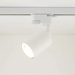 Sklep Kaja Biała lampa reflektor do listwy 1-fazowej TK 5686 TRACER | Kaja* Szynoprzewody Natynkowe