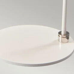 Sklep Kaja Biała lampa stołowa z abażurem BALANCE-TL-WPN z serii BALANCE* Lampki Stołowe Z Abażurem|Tradycyjne Lampki Stołowe