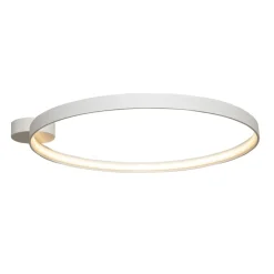 Sklep Kaja Biała lampa sufitowa, obręcz LED, do salonu LA0771 z serii CIRCLE Outlet