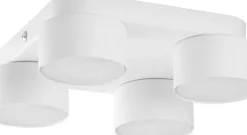 Sklep Kaja Biała lampa sufitowa, spoty do holu TK 3393 SPACE WHITE | Kaja biały Cheap