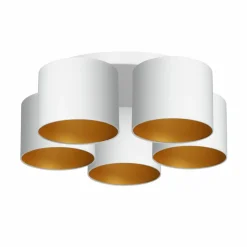 Sklep Kaja Biała lampa sufitowa z abażurami, do salonu LX 3444 z serii ARDEN Clearance