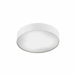 Sklep Kaja Biała lampa sufitowa z czujnikiem ruchu ⌀40,5cm 10186 ARENA | Kaja* Plafony Klasyczne