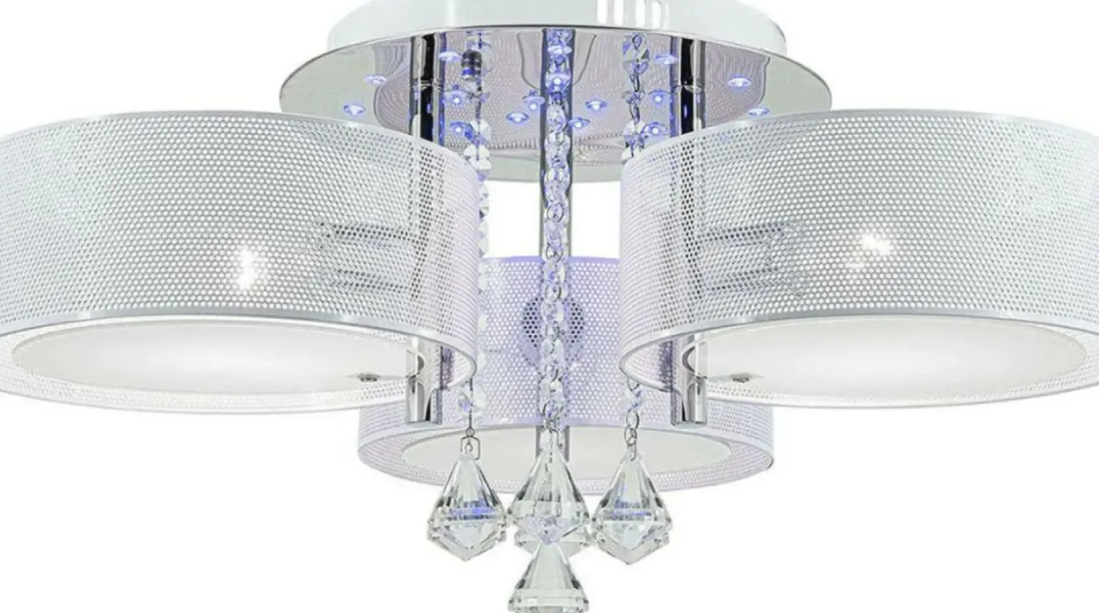 Sklep Kaja Biała lampa sufitowa z funkcją sleep DRS8006/3 WH NET | Kaja Fashion