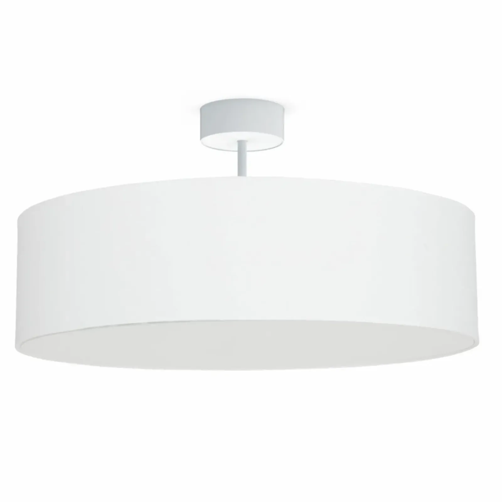 Sklep Kaja Biała lampa sufitowa z gustownym abażurem 7958 | Kaja Oświetlenie biały Store