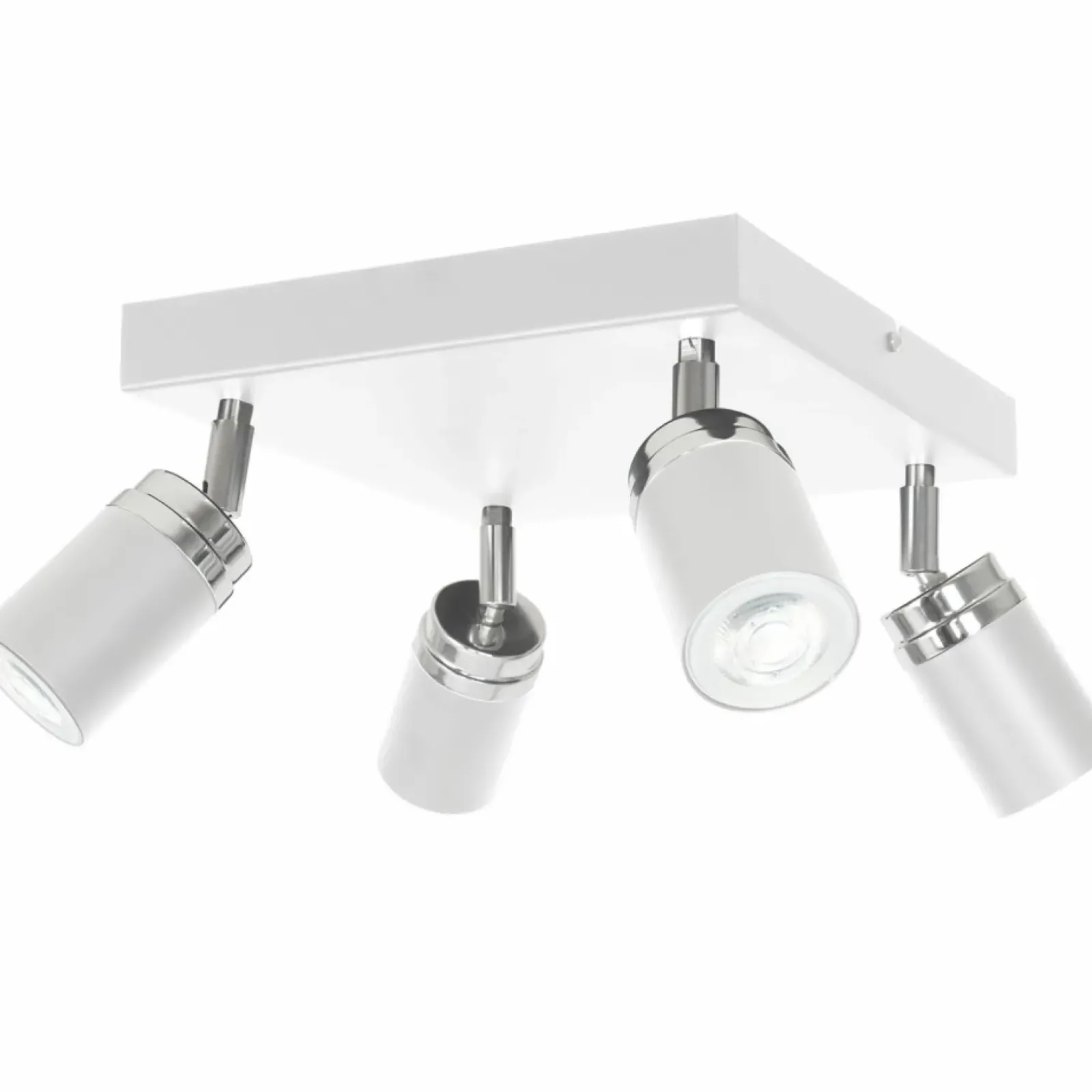 Sklep Kaja Biała lampa sufitowa z regulowanymi reflektorami LX 5139 z serii RENO Best