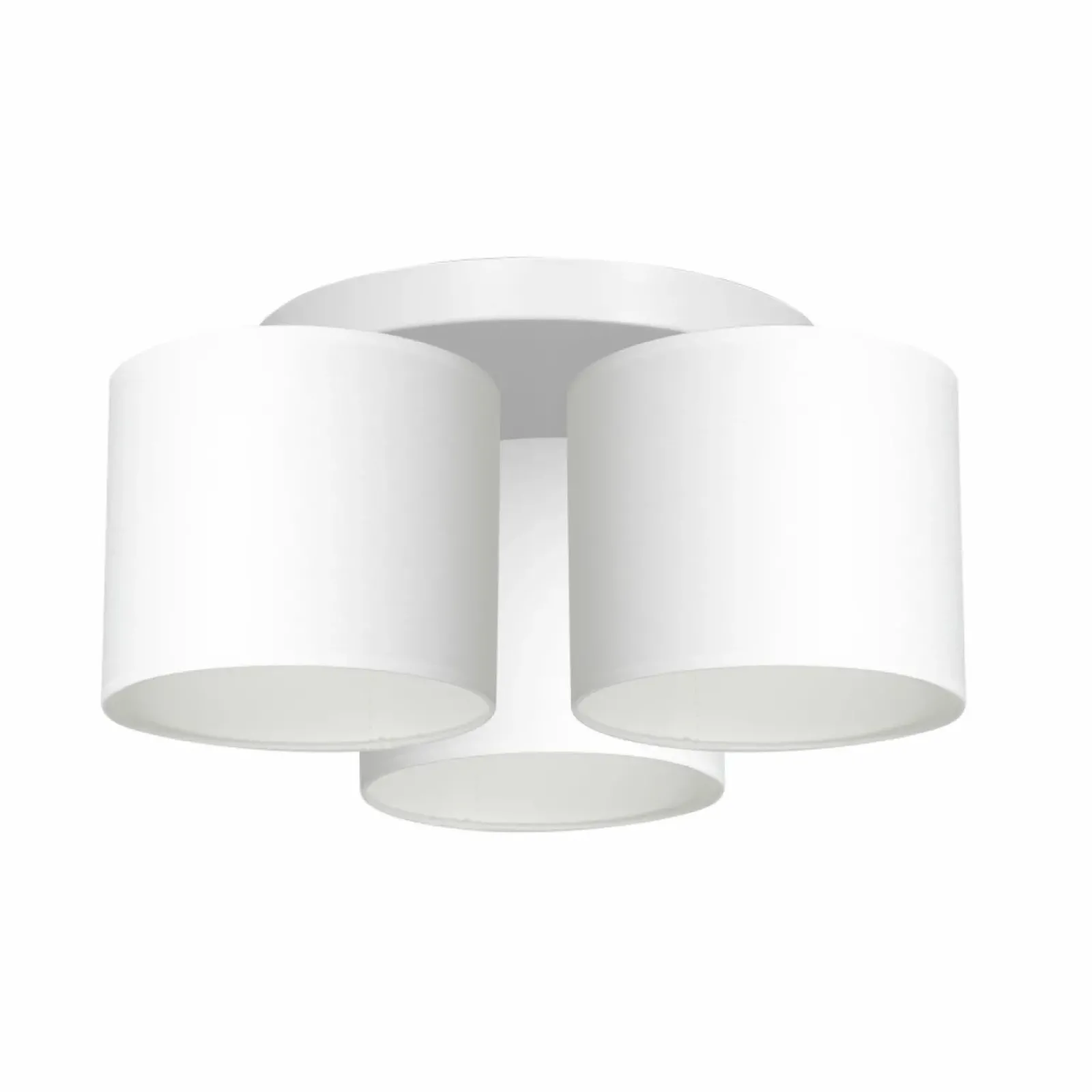 Sklep Kaja Biała lampa sufitowa z trzema abażurami LX 3424 z serii ARDEN | Kaja biały Discount