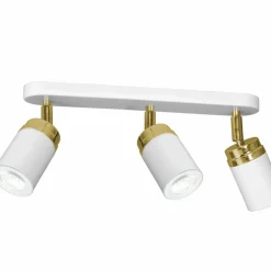Sklep Kaja Biała lampa sufitowa ze złotymi zdobieniami LX 5156 z serii RENO Hot