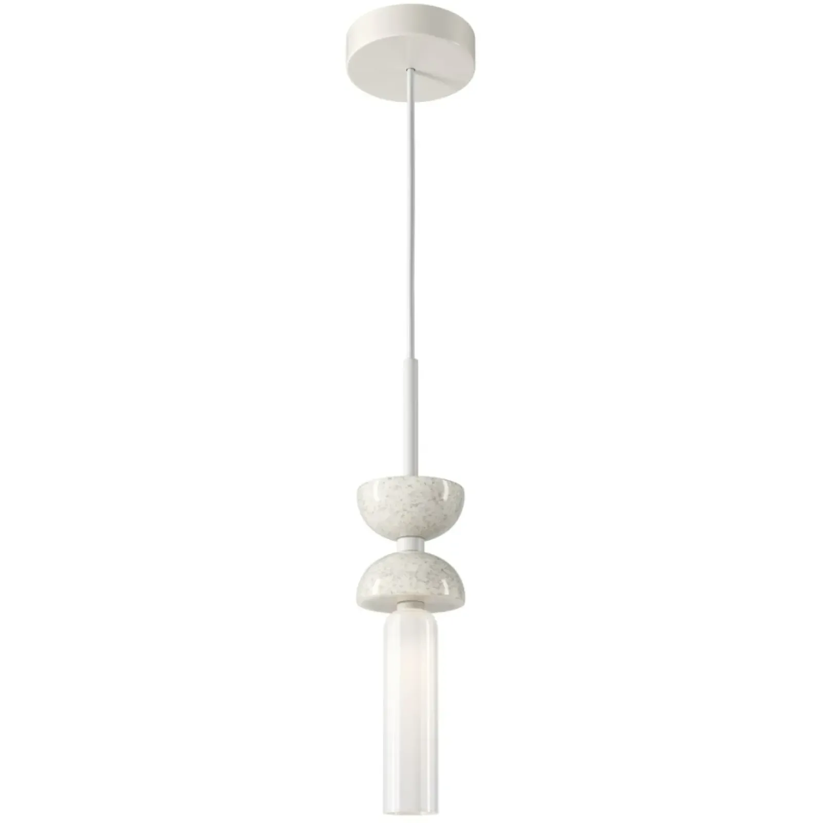 Sklep Kaja Biała lampa wisząca, dekoracyjna, LED MOD178PL-01W z serii KYOTO Hot