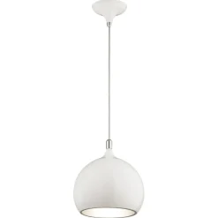Sklep Kaja Biała lampa wisząca do jadalni MA03586CA-001 WHITE FLASK | Kaja Outlet
