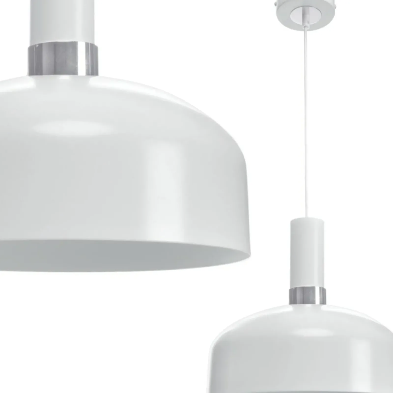 Sklep Kaja Biała lampa wisząca do kuchni oraz jadalni MLP6202 z serii MALMO | Kaja Oświetle Outlet