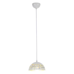 Sklep Kaja Biała lampa wisząca, klosz złożony z małych kółek ML6138 z serii LISA | Kaja Ośw biały Cheap