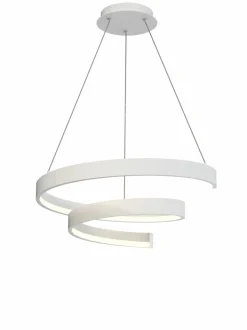 Sklep Kaja Biała lampa wisząca LED dekoracyjna wstążka WF 6032-0106 TAPPO | Kaja biały Best Sale