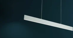 Sklep Kaja Biała lampa wisząca LED listwa P010PL-L23W STEP | Kaja Oświetlenie biały Discount