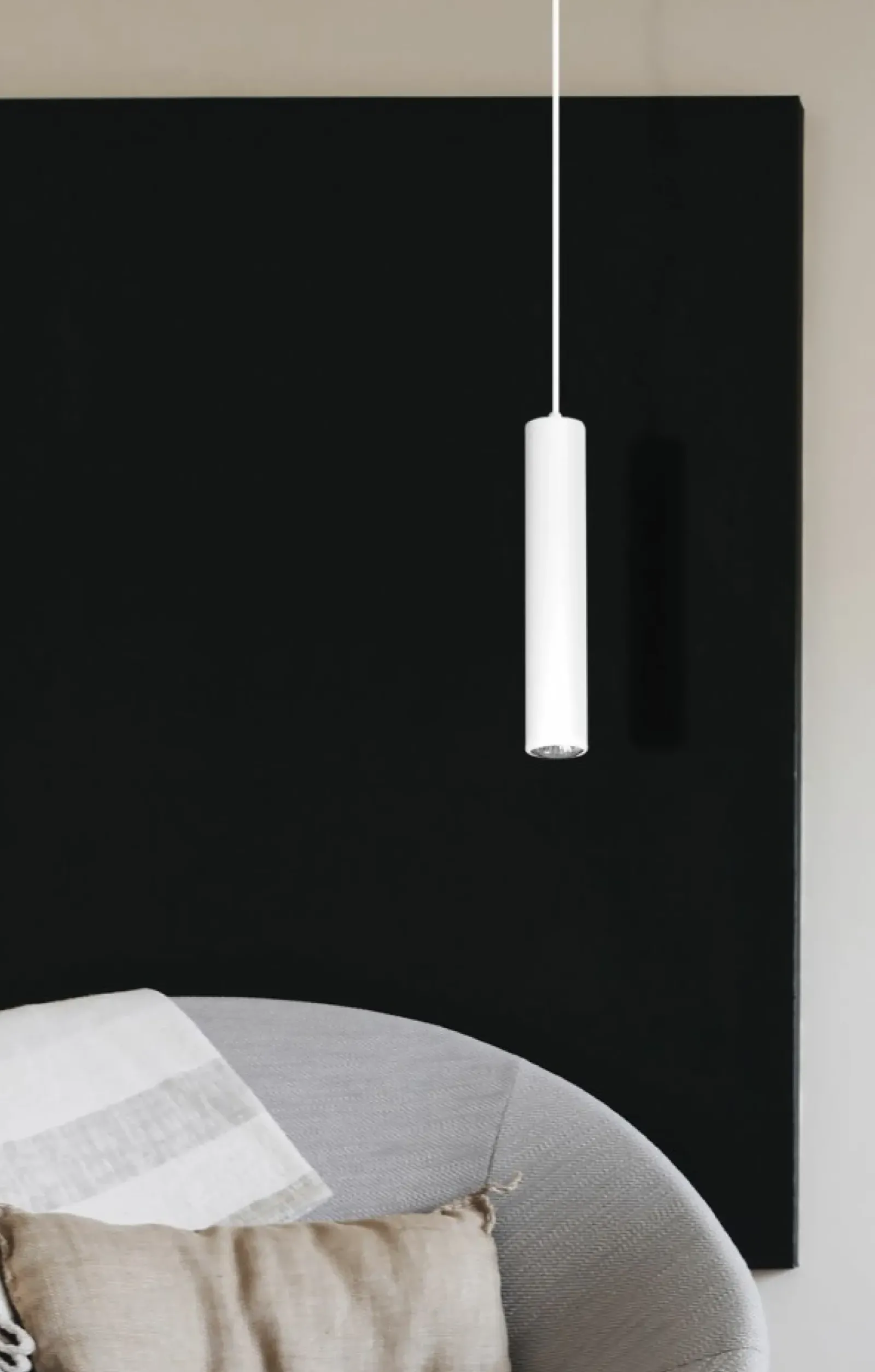Sklep Kaja Biała lampa wisząca nad blat kuchenny K-4417 MILE WHITE | Kaja biały Cheap