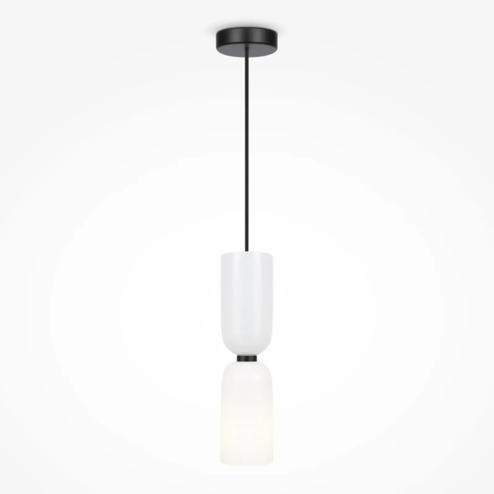 Sklep Kaja Biała lampa wisząca, oprawka na mały gwint MOD177PL-01W z serii MEMORY Best