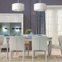 Sklep Kaja Biała lampa wisząca, regulowana BALANCE-P-WPN z serii BALANCE New