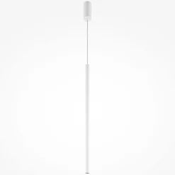 Sklep Kaja Biała lampa wisząca, tuba do kuchni MOD160PL-L6W4K1 z serii PRO EXTRA Cheap