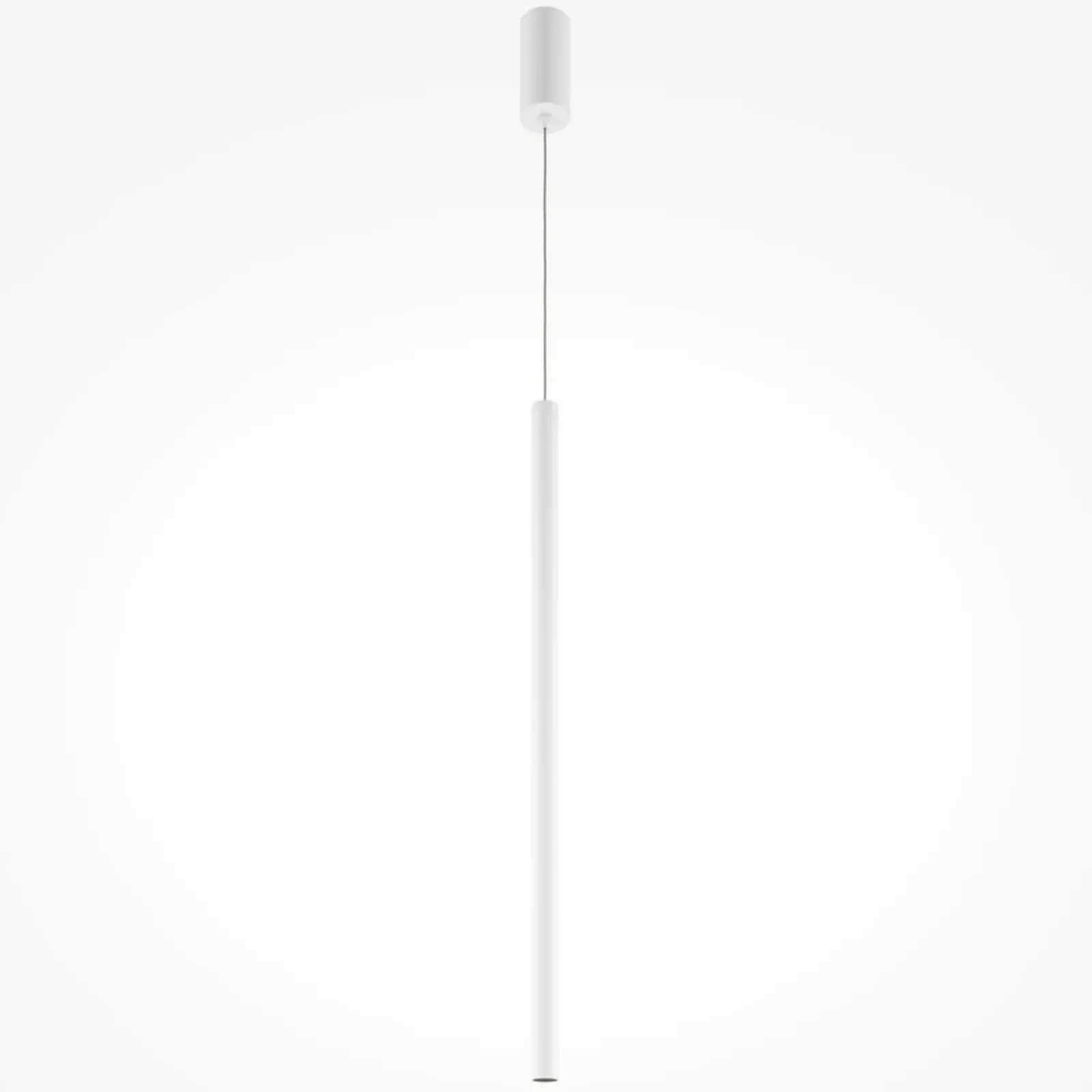Sklep Kaja Biała lampa wisząca, tuba do kuchni MOD160PL-L6W4K1 z serii PRO EXTRA Cheap