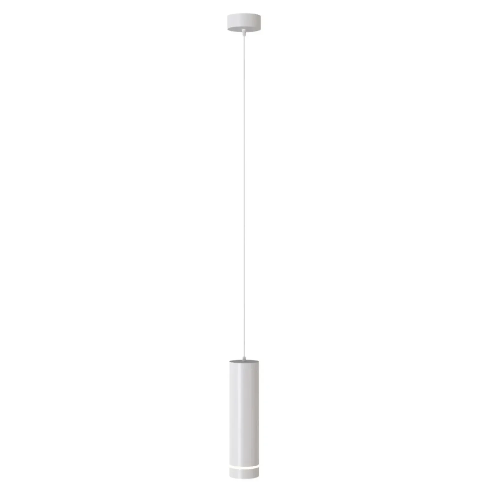 Sklep Kaja Biała lampa wisząca, tuba nad aneks P085PL-12W3K-W z serii ORLO biały Flash Sale