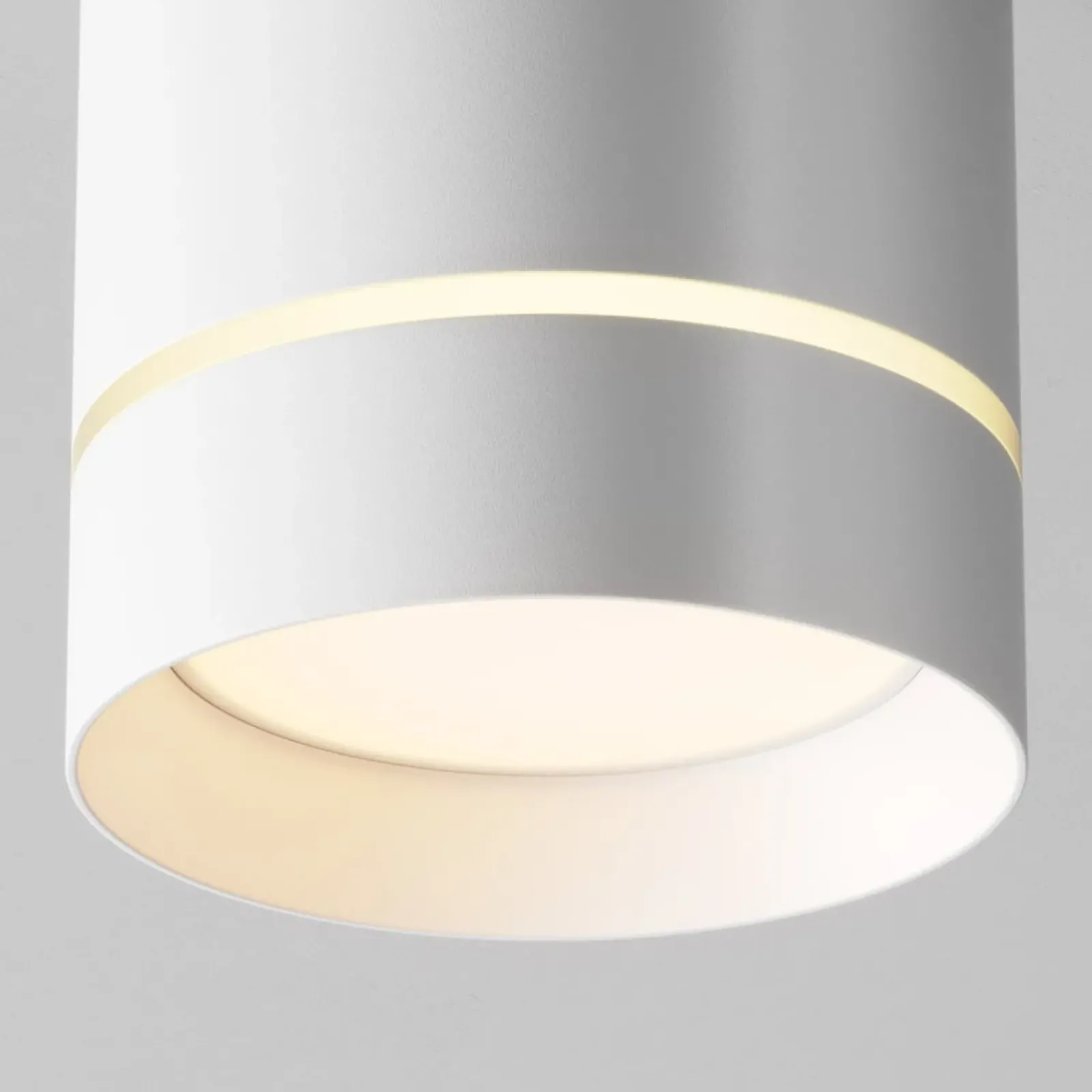 Sklep Kaja Biała lampa wisząca, tuba nad aneks P085PL-12W3K-W z serii ORLO biały Flash Sale