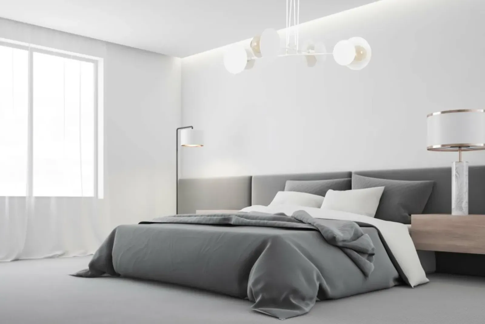Sklep Kaja Biała lampa wisząca tłumiąca zbyt mocne światło 793/4 | Kaja biały Discount