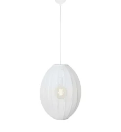 Sklep Kaja Biała lampa wisząca typu lampion, do sypialni 108796 FLORENCE | Kaja New