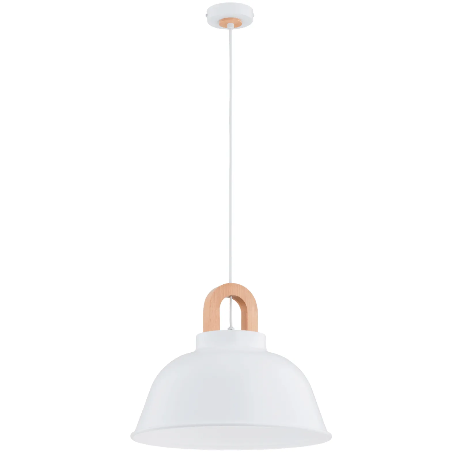 Sklep Kaja Biała lampa wisząca w klasycznym wydaniu AL 61343 z serii VAYPER* Randole Tradycyjne