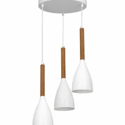 Sklep Kaja Biała lampa wisząca w stylu skandynawskim LX 3174 z serii MUZA NEW Cheap