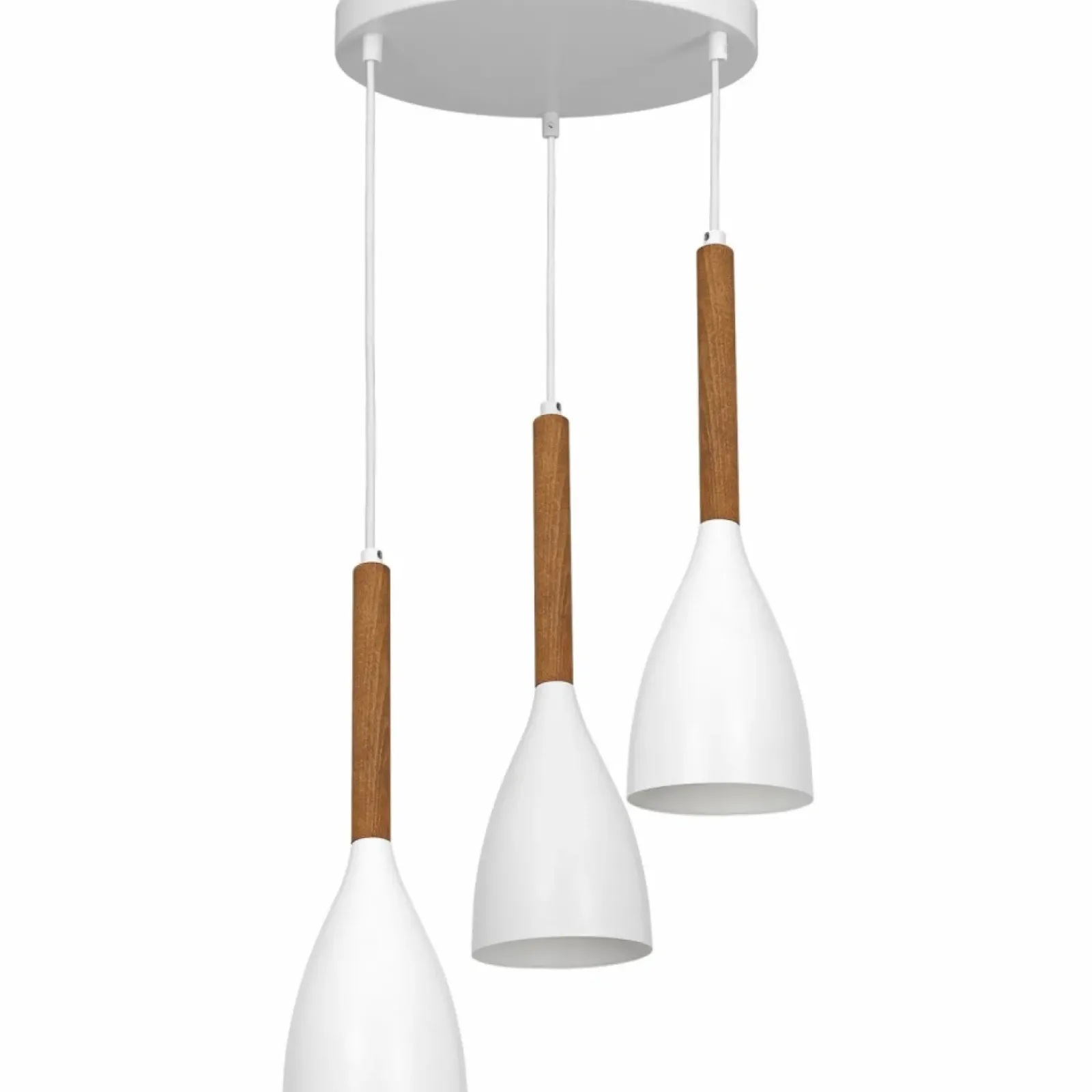 Sklep Kaja Biała lampa wisząca w stylu skandynawskim LX 3174 z serii MUZA NEW Cheap