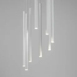 Sklep Kaja Biała lampa wisząca z dużą ilością rurek SIG 33629 SOPEL | Kaja biały Outlet