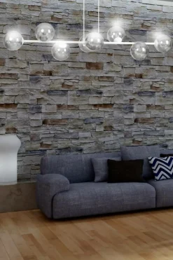 Sklep Kaja Biała lampa wisząca z grafitowymi kloszami 878/8 | Kaja Oświetlenie Flash Sale