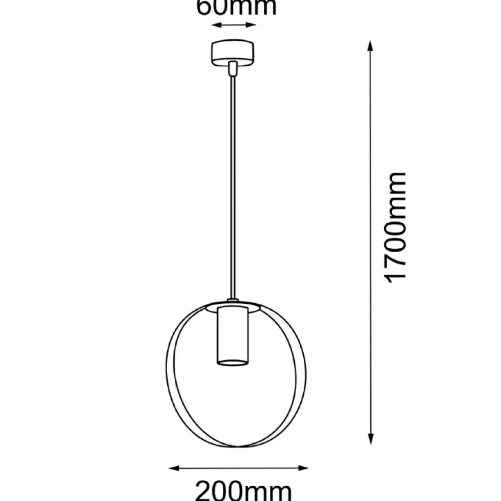 Sklep Kaja Biała lampa wisząca z gwintem GU10 ⌀20cm ANT 5042 ORTIGA | Kaja Flash Sale