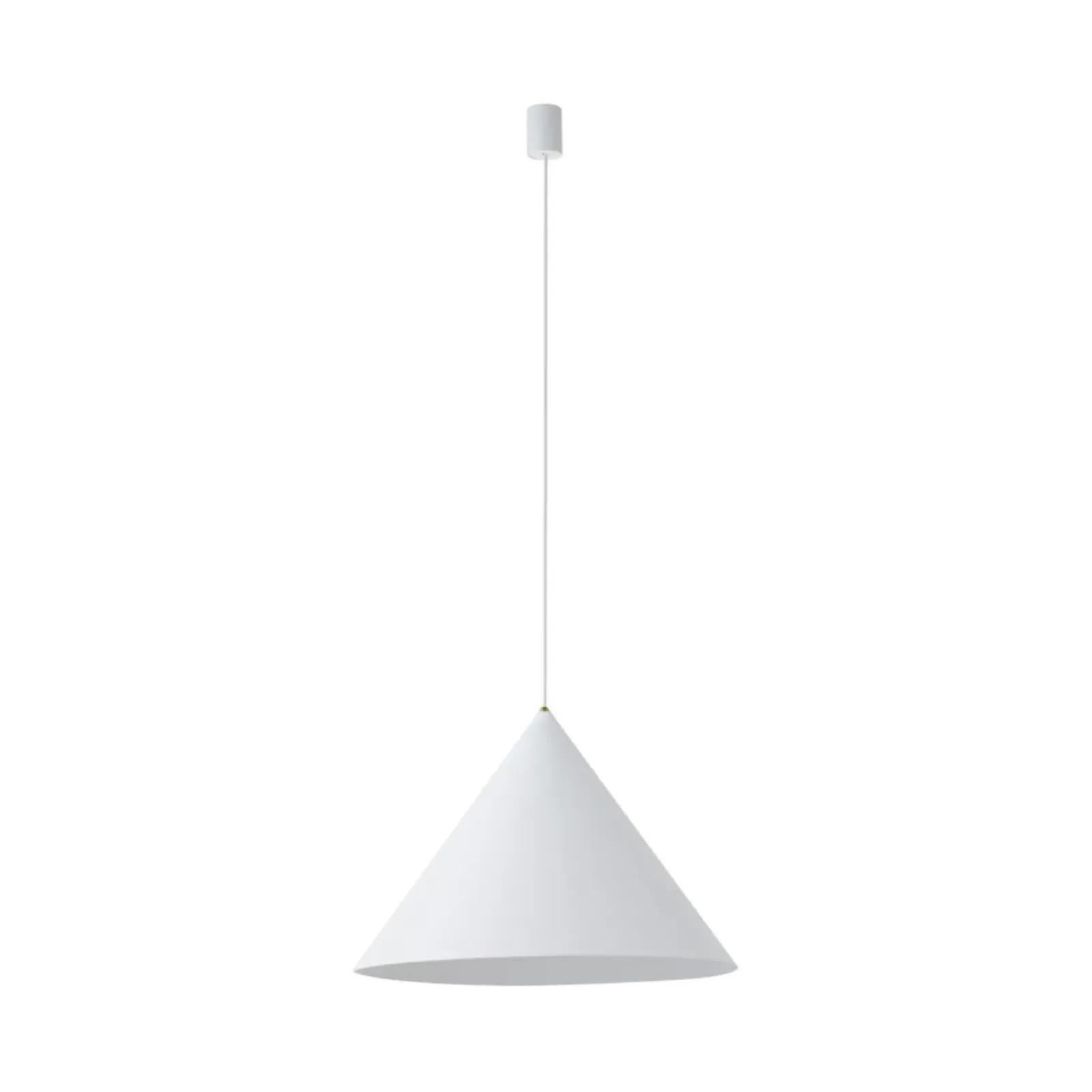 Sklep Kaja Biała lampa wisząca z kloszem o średnicy 50cm 8006 | Kaja Oświetlenie biały Best