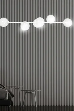 Sklep Kaja Biała lampa wisząca z kloszami na mały gwint 877/6 | Kaja Oświetlenie Best Sale