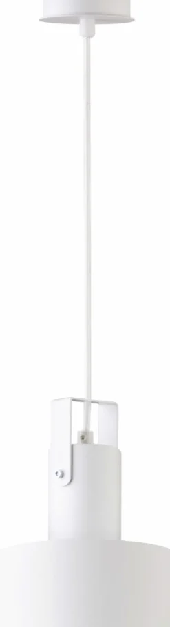 Sklep Kaja Biała lampa wisząca z metalowym kloszem SIG 31198 z serii RIF PLUS biały Store