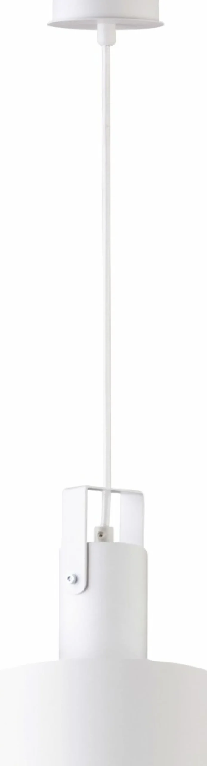 Sklep Kaja Biała lampa wisząca z metalowym kloszem SIG 31198 z serii RIF PLUS biały Store