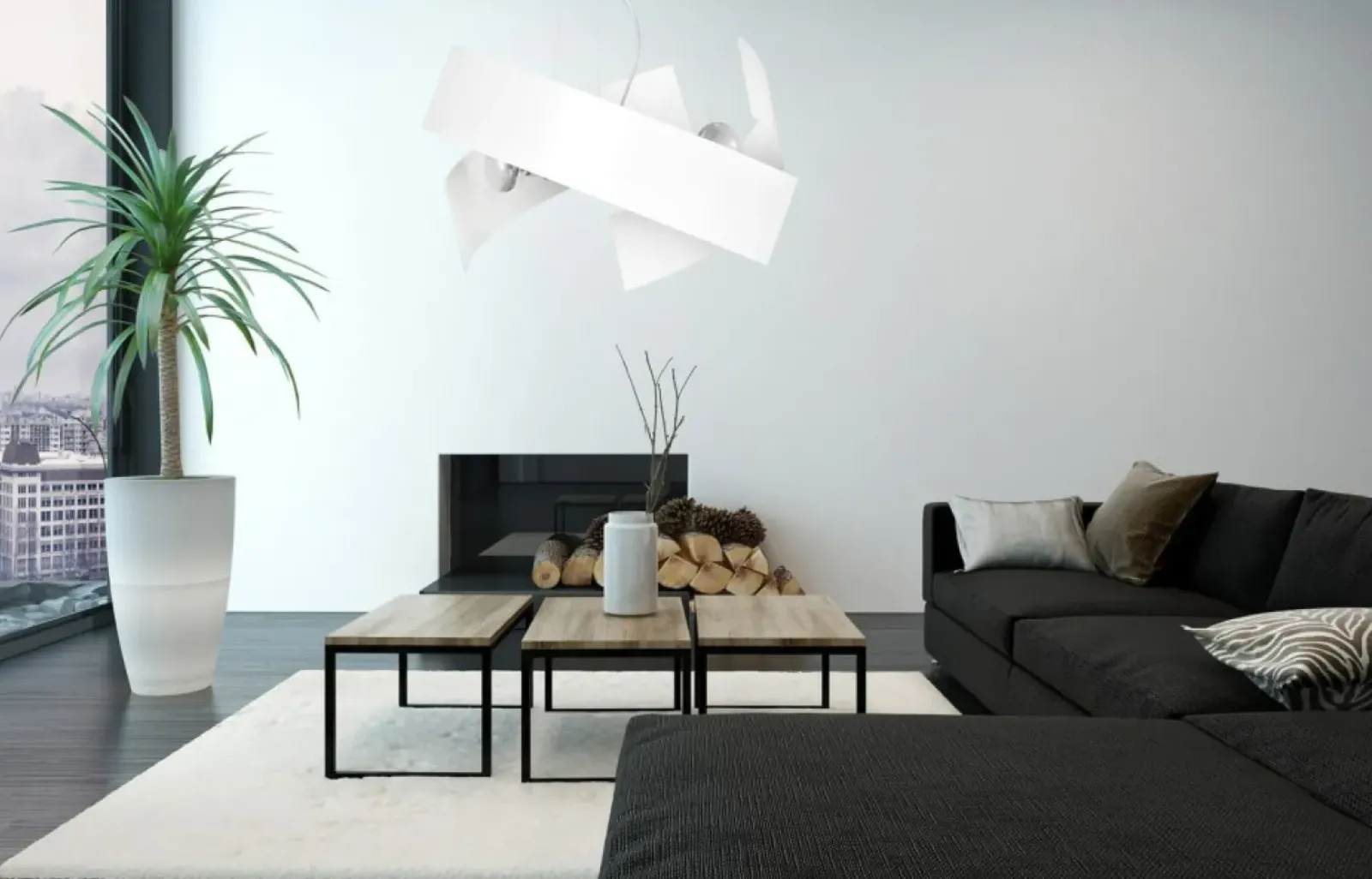 Sklep Kaja Biała lampa wisząca z oryginalnym kloszem 585/1 | Kaja Oświetlenie biały Online