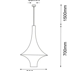 Sklep Kaja Biała lampa wisząca z plecionym kloszem ANT 5116 ALDA | Kaja Shop