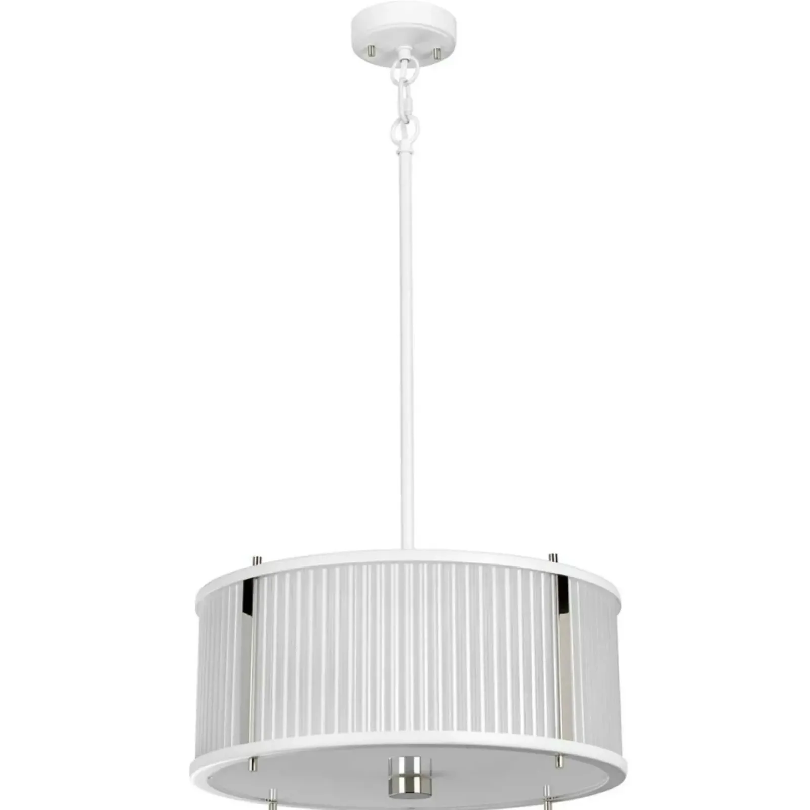 Sklep Kaja Biała lampa wisząca ze szkłem DL-CORONA-3P-WPN z serii CORONA Hot