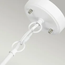 Sklep Kaja Biała lampa wisząca ze szkłem DL-CORONA-3P-WPN z serii CORONA Hot