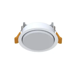 Sklep Kaja Biała lampa wpustowa oczko GX53 ⌀9,5cm 10840 UNO | Kaja Oświetlenie* Oprawy Podtynkowe