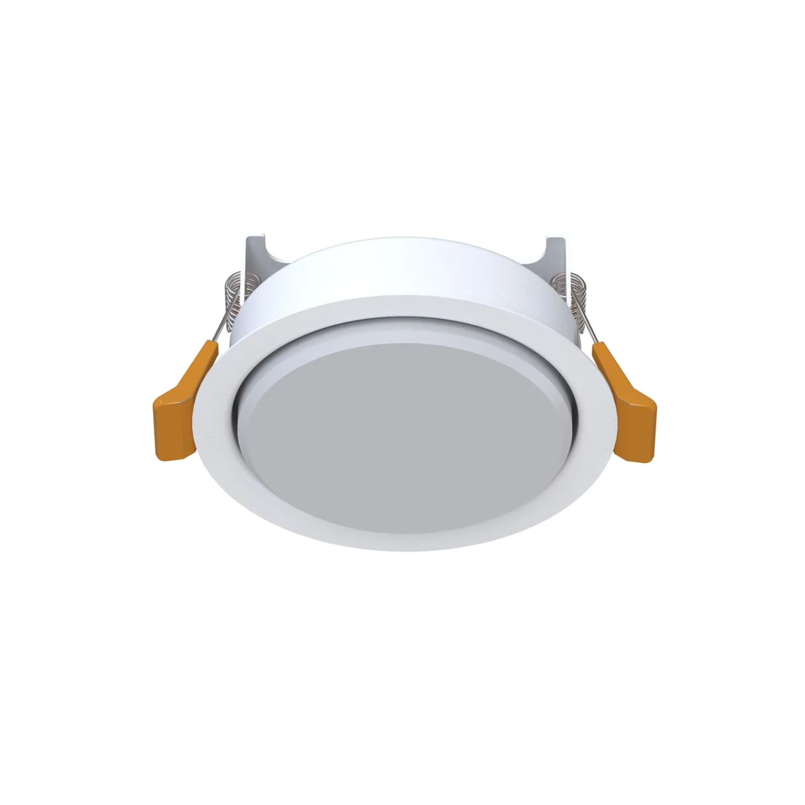 Sklep Kaja Biała lampa wpustowa oczko GX53 ⌀9,5cm 10840 UNO | Kaja Oświetlenie* Oprawy Podtynkowe
