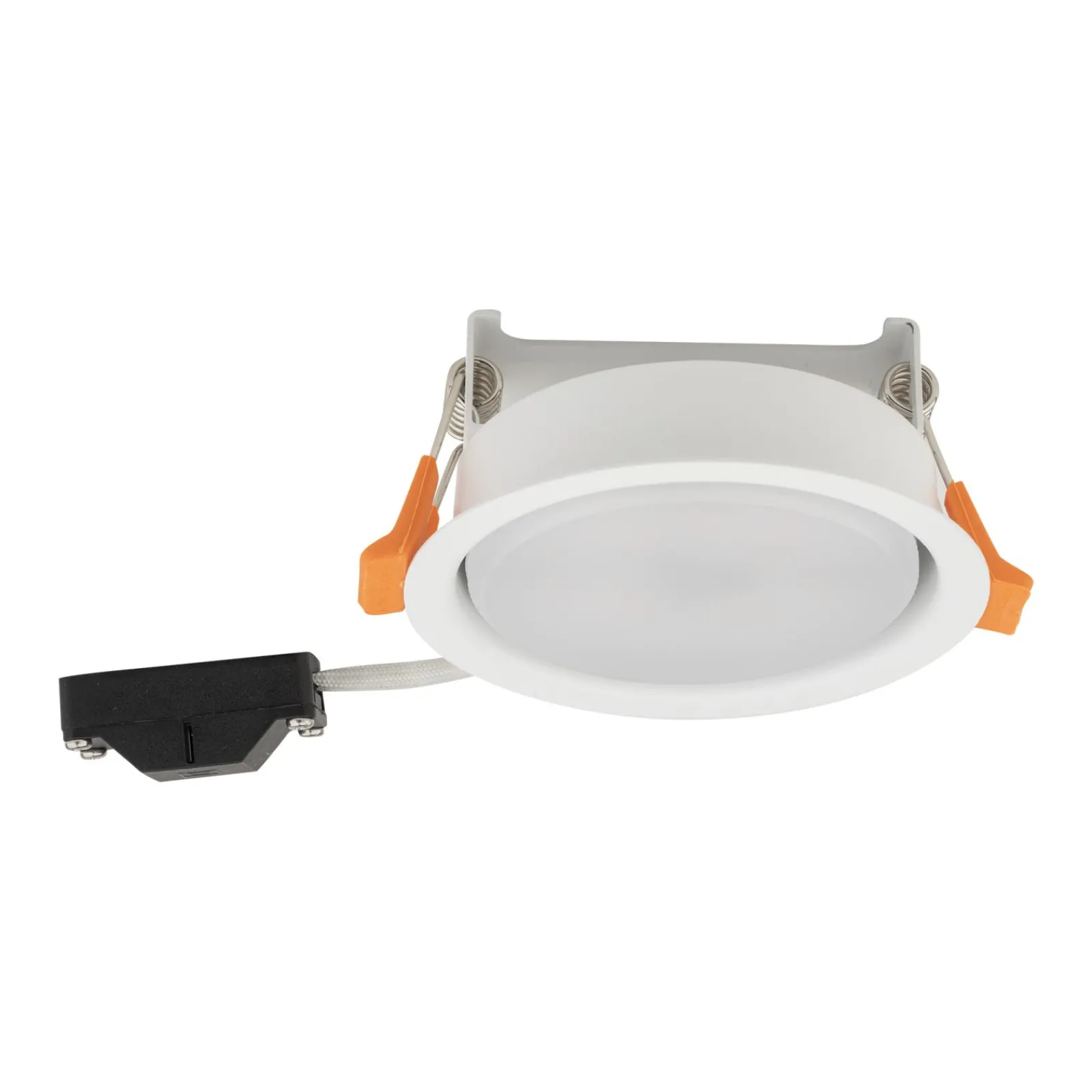 Sklep Kaja Biała lampa wpustowa oczko GX53 ⌀9,5cm 10840 UNO | Kaja Oświetlenie* Oprawy Podtynkowe