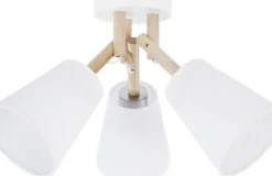 Sklep Kaja Biała lampa z drewnianymi ramionami TK 665 VAIO WHITE | Kaja Best Sale