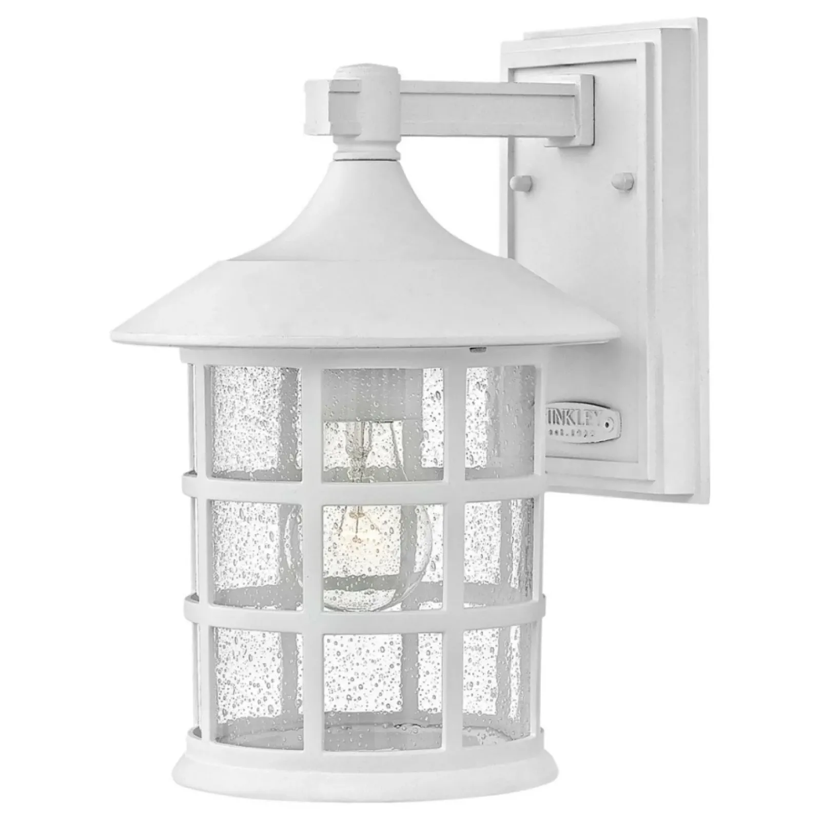 Sklep Kaja Biała lampa zewnętrzna, kinkiet HK-FREEPORT2-M-TWH z serii FREEPORT* Kinkiety Ogrodowe