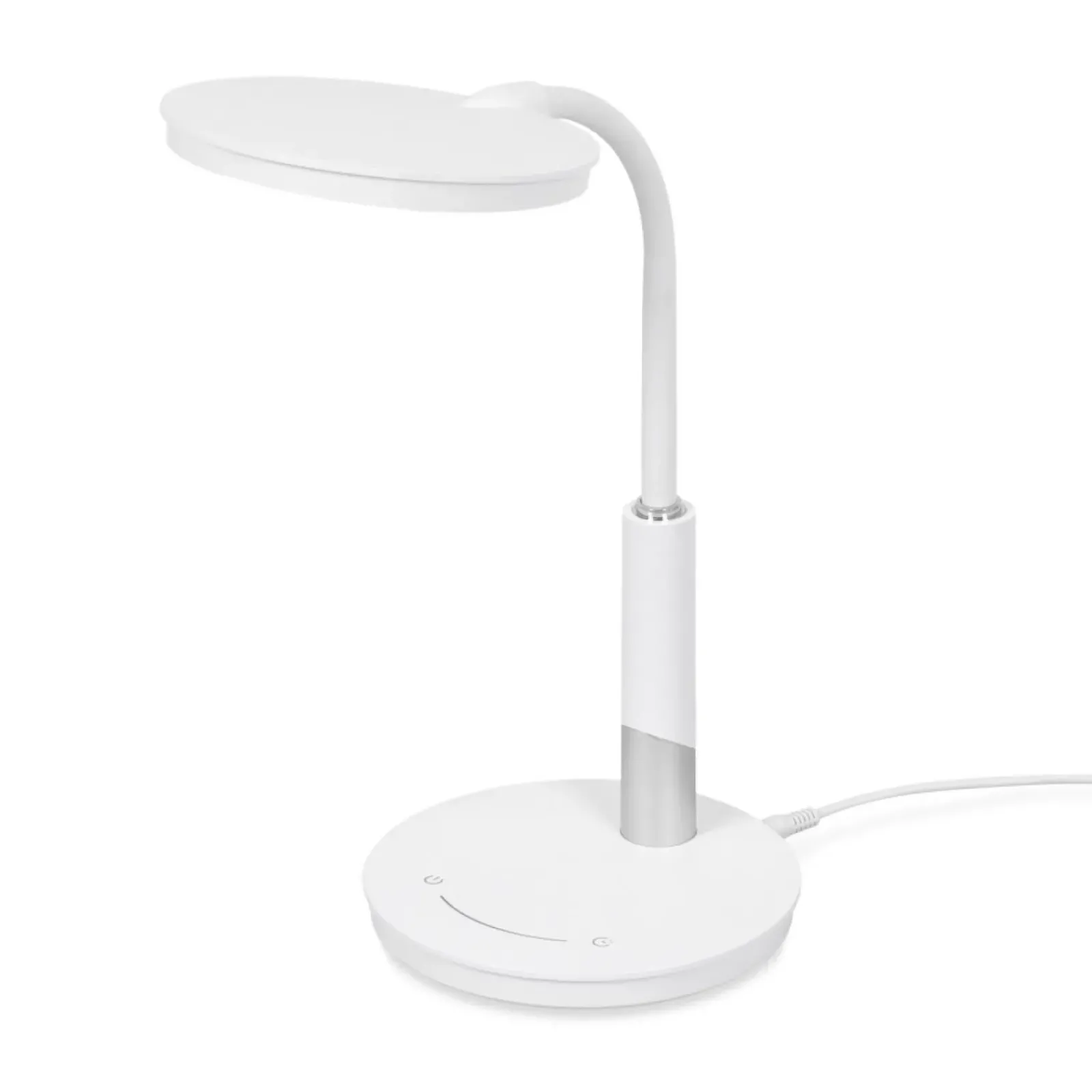 Sklep Kaja Biała lampka biurkowa, LED 10W, neutralna K-BL1237 BIAŁY z serii DINO* Lampki Biurkowe|Lampy Led